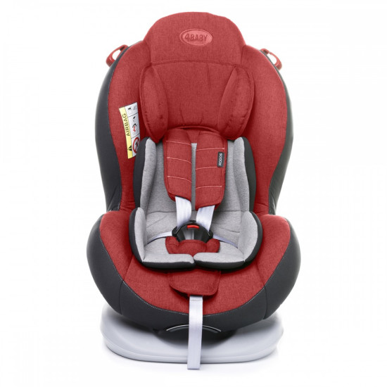 4BABY RODOS autokrēsliņš 0-25kg RED 4BABY RODOS autokrēsliņš 0-25kg RED