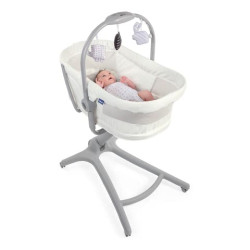 CHICCO BABY HUG 4in1 Bērnu gultiņa - krēsls BEIGE