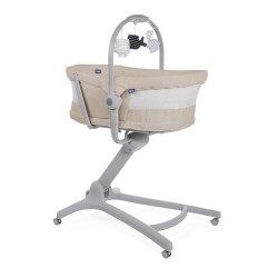 CHICCO BABY HUG 4in1 Bērnu gultiņa - krēsls BEIGE