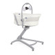 CHICCO BABY HUG 4in1 Bērnu gultiņa - krēsls WHITE SNOW