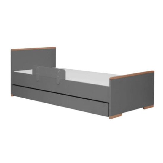 Pinio Snap gulta 200x90 Pelēka Pinio Snap gulta 200x90 Pelēka