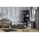 Pinio Snap gulta 200x90 Pelēka Pinio Snap gulta 200x90 Pelēka