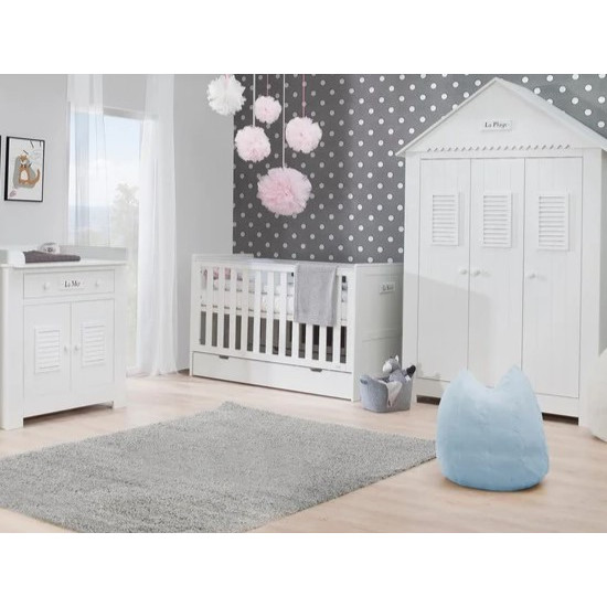 Pinio Marsylia bērnu gultiņa 120x60 Pinio Marsylia bērnu gultiņa 120x60