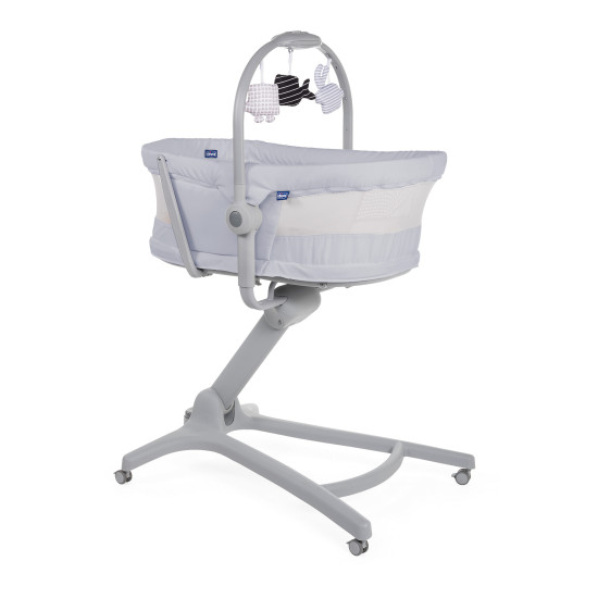 CHICCO BABY HUG 4in1 Bērnu gultiņa - krēsls STONE CHICCO BABY HUG 4in1 Bērnu gultiņa - krēsls STONE