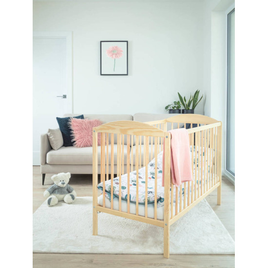 DREWEX KUBA II bērnu gulta 120×60, priede
