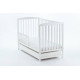 DREWEX KUBA DELUX Bērnu gulta ar noņemamu sānu un atvilktni 120x60cm, White DREWEX KUBA DELUX Bērnu gulta ar noņemamu sānu un atvilktni 120x60cm, White