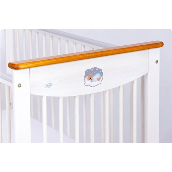 DREWEX LAURA II bērnu gulta 120×60, priede 