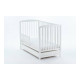 DREWEX LULAYA DELUX Bērnu gulta ar noņemamu sānu un atvilktni 120x60cm, White