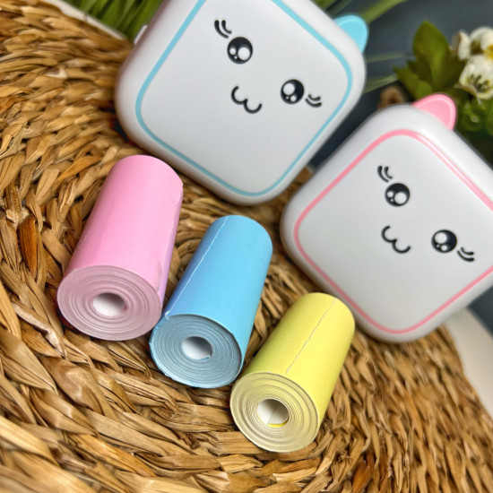 Krāsains papīrs mini printeriem 3 gab. Krāsains papīrs mini printeriem 3 gab.