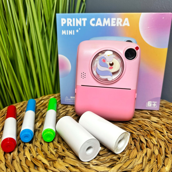 Mini portatīvais foto un video Camera Printeris