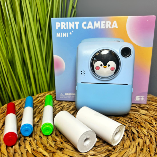 Mini portatīvais foto un video Camera Printeris