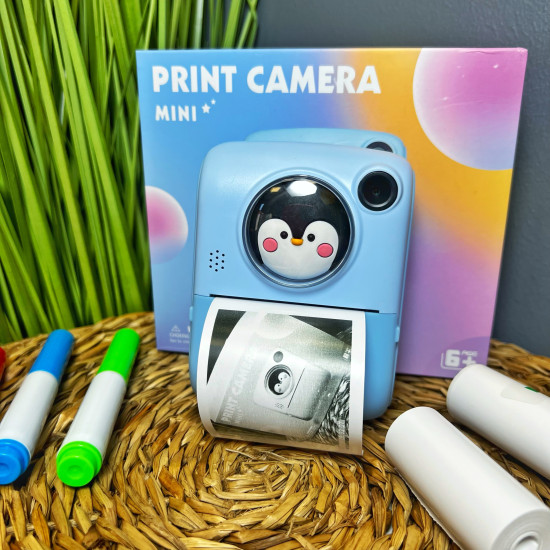 Mini portatīvais foto un video Camera Printeris