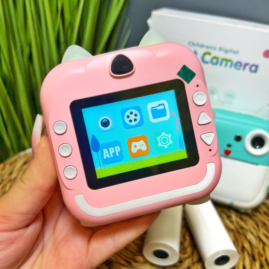 Bērnu digitala printeru camera Kaķis
