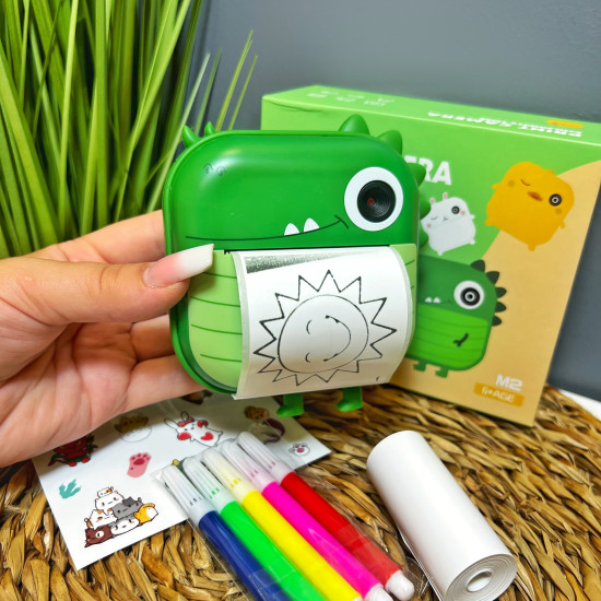 Bērnu digitala printeru camera Dino