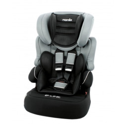 NANIA BELINE autosēdeklītis 9-36kg Grey NANIA BELINE autosēdeklītis 9-36kg Grey