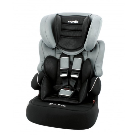 NANIA BELINE autosēdeklītis 9-36kg Grey NANIA BELINE autosēdeklītis 9-36kg Grey