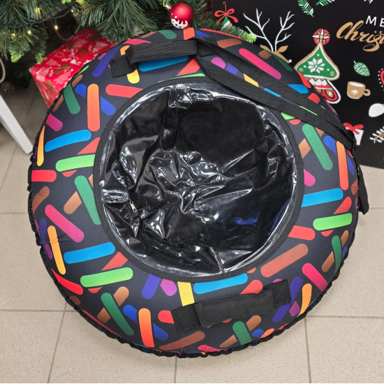 Piepūšamā sniega kamera pūslis  / krāsainās nūjas 90 cm
