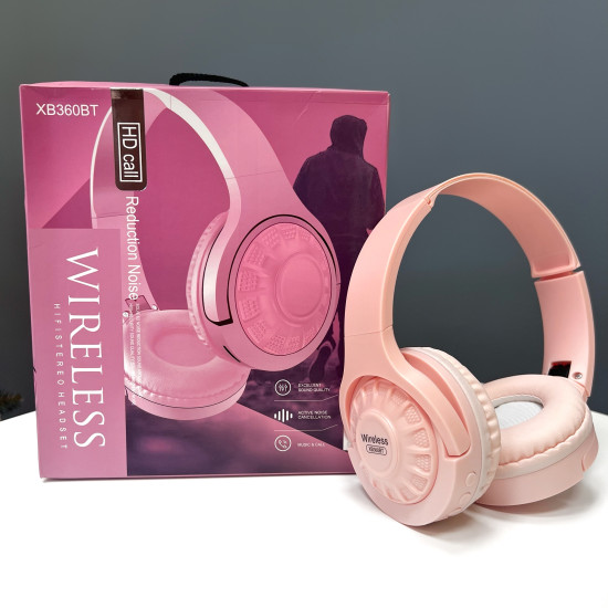 Bezvadu austiņas XB360BT Wireless Pink