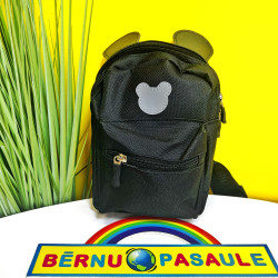 Bērnu soma - pār plecu ar austiņām Black