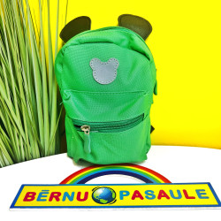 Bērnu soma - pār plecu ar austiņām Green