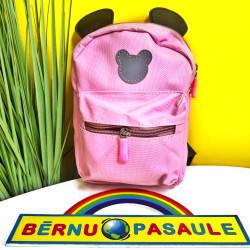 Bērnu soma - pār plecu ar austiņām Pink