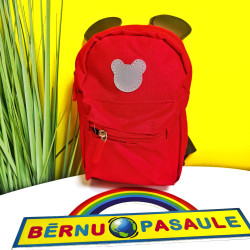 Bērnu soma - pār plecu ar austiņām Red