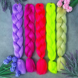 Mākslīgie mati kanekolons 60 cm