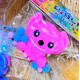 Squishy Stich zils un rozā