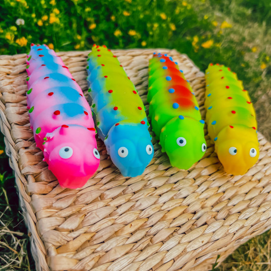 Mīksts antistress kāpurs