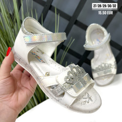 Sandales Bessky 27-32 izm. Baltas/Sudraba Sandales Bessky 27-32 izm. Baltas/Sudraba