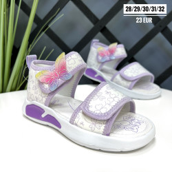 Sandales TOM.M 28-32 izm. Baltas/Violetas Sandales TOM.M 28-32 izm. Baltas/Violetas