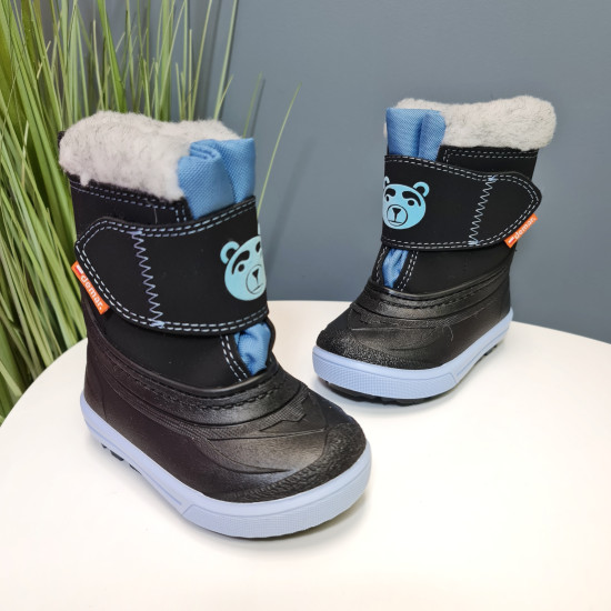 Ziemas zābaki Demar Bear melna Ziemas zābaki Demar Bear melna