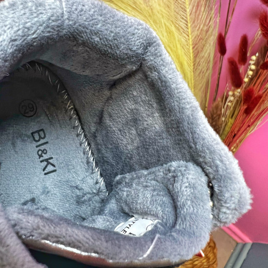 Meiteņu Zābaķi BiKi 29-33 izm. A-B00954-D - Pelēka