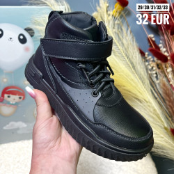 Zēnu Zābaķi 29-33 izm. C-T10155-A - Melna/pelēka