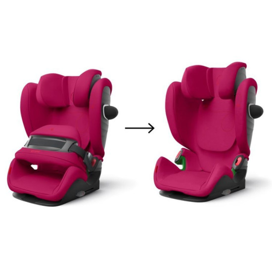 Cybex Pallas G i-Size autokrēsliņš 9-36 kg Hibiscus Red
