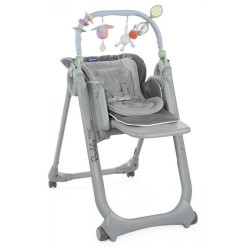 Chicco Polly Magic Relax Barošanas Krēsls Graphite