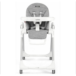Peg Perego Prima Pappa Follow Me barošanas krēsliņš WONDER GREY Peg Perego Prima Pappa Follow Me barošanas krēsliņš WONDER GREY