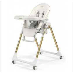 Peg Perego Prima Pappa Follow Me barošanas krēsliņš GOLD