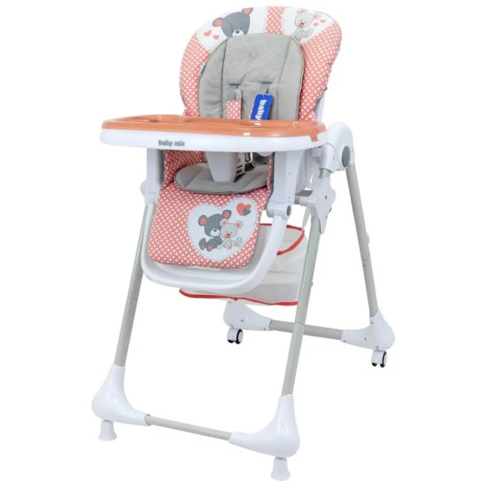 Baby mix infant Daudzfunkcionāls Barošanas Krēsliņs Rozā Baby mix infant Daudzfunkcionāls Barošanas Krēsliņs Rozā