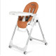Peg Perego Prima Pappa Follow Me barošanas krēsliņš WONDER ORANGE Peg Perego Prima Pappa Follow Me barošanas krēsliņš WONDER ORANGE