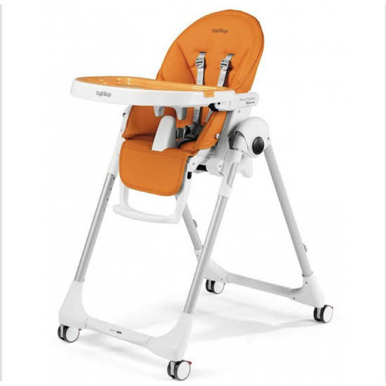 Peg Perego Prima Pappa Follow Me barošanas krēsliņš ARANCIA Peg Perego Prima Pappa Follow Me barošanas krēsliņš ARANCIA