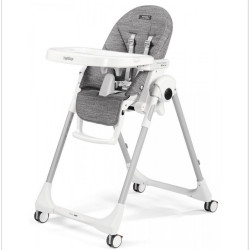 Peg Perego Prima Pappa Follow Me barošanas krēsliņš WONDER GREY