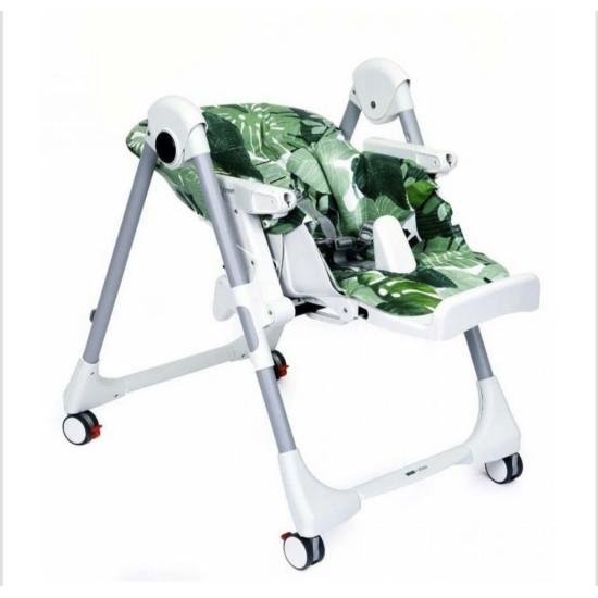 Peg Perego Prima Pappa Follow Me barošanas krēsliņš FOLIAGE