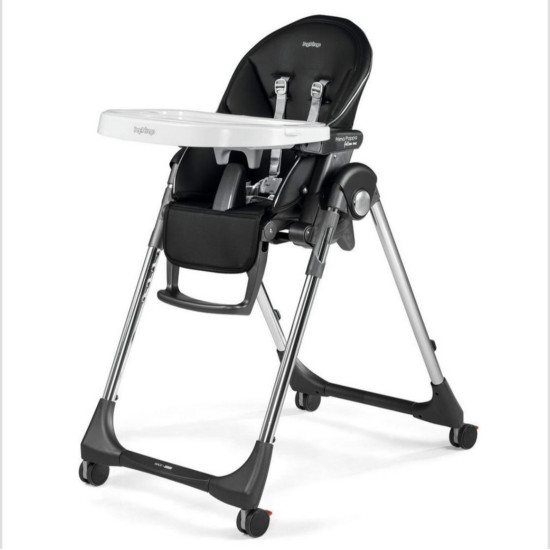Peg Perego Prima Pappa Follow Me barošanas krēsliņš HI-TECH LICORICE Peg Perego Prima Pappa Follow Me barošanas krēsliņš HI-TECH LICORICE