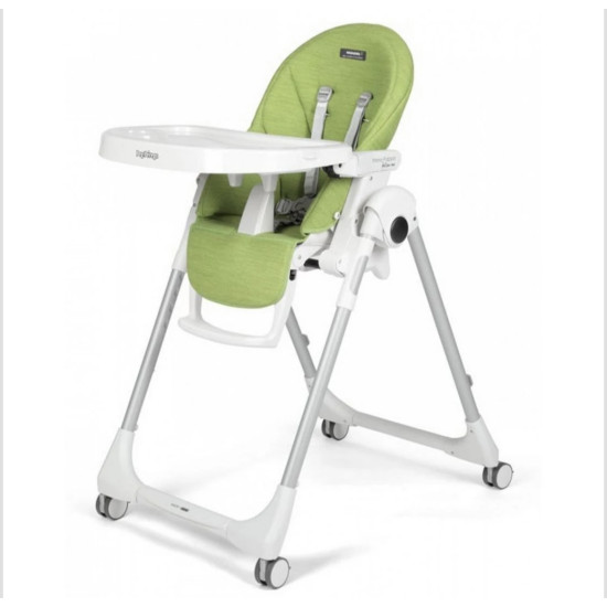 Peg Perego Prima Pappa Follow Me barošanas krēsliņš WONDER GREEN