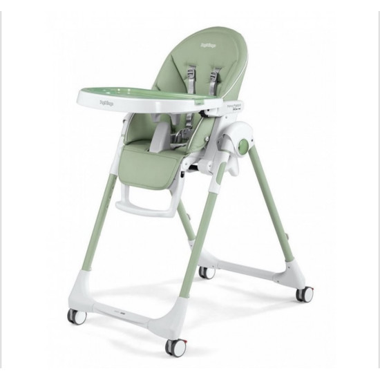 Peg Perego Prima Pappa Follow Me barošanas krēsliņš MINT Peg Perego Prima Pappa Follow Me barošanas krēsliņš MINT
