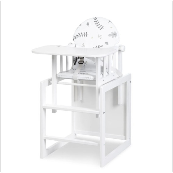KLUPS daudzfunkcionāls barošanas krēsliņš LILY WHITE KLUPS daudzfunkcionāls barošanas krēsliņš LILY WHITE