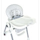 Peg Perego Prima Pappa Follow Me barošanas krēsliņš LINEAR GREY Peg Perego Prima Pappa Follow Me barošanas krēsliņš LINEAR GREY