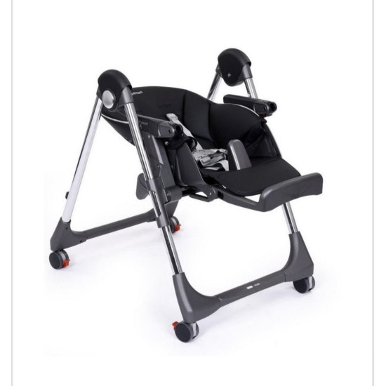 Peg Perego Prima Pappa Follow Me barošanas krēsliņš HI-TECH LICORICE Peg Perego Prima Pappa Follow Me barošanas krēsliņš HI-TECH LICORICE