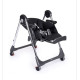 Peg Perego Prima Pappa Follow Me barošanas krēsliņš HI-TECH LICORICE Peg Perego Prima Pappa Follow Me barošanas krēsliņš HI-TECH LICORICE